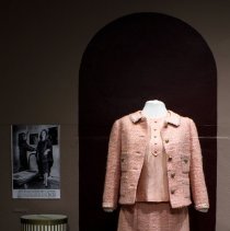 2005.007.001 on display in "Stitch Together," 2024.