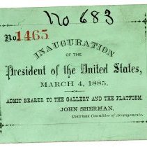 Invitation 
Inauguration of President of the United States