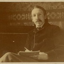 RLS studio portrait by J. Notman, NY c. 1887