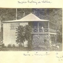 The First Building at Vailima