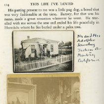 Photos of Mr. & Mrs. Sanchez, Monterey, & Jules Tavernier