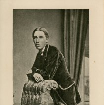 Print: RLS, age 19, London 1870