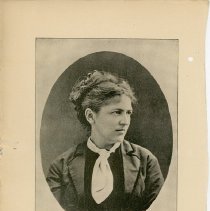 Print of photo of "Mrs. Robert Louis Stevenson" c.1875