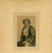 Fanny Stevenson in Chinese Embroidered Coat, Hollinger & Co. NY