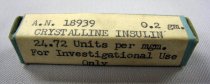 Sample of Crystalline Insulin