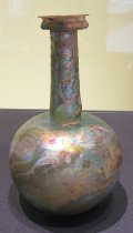 Roman Glass Round Bottom Vase