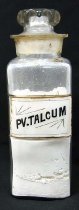 Bottle of Talcum Powder