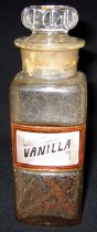 Chemical Bottle of Vanilla
