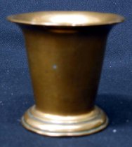 Brass Mortar and Pestle