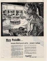 "More Penicillin... / because Nickle guards purity...prevents spoilage"