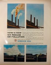 Bethlehem Steel Advertisement - "Here's How We Reduce Air Pollution"