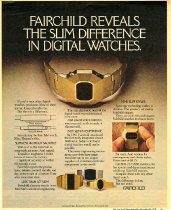 "Fairchild reveals the difference in digital watches"
