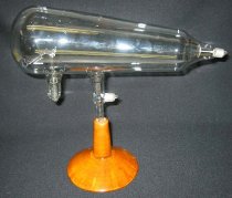 Maltese Cross Crookes Tube with Base