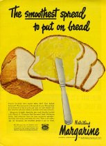 "The smoothest spread to put on bread"