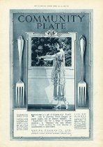 Silver plate advertisement