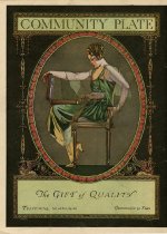 Silver plate advertisement