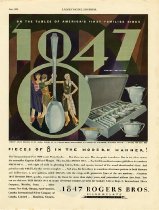 Silver plate advertisement