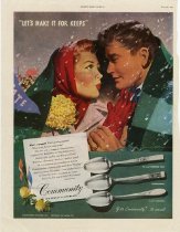 Silver plate advertisement