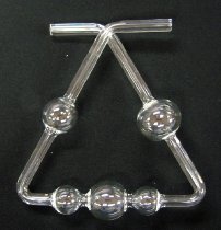 Reproduction of a Liebig Pot Ash Bulb