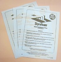 Styrofoam Weathermate Plus Housewrap