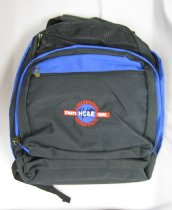 Black and Blue Backpack