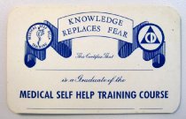 "Knowledge Replaces Fear"