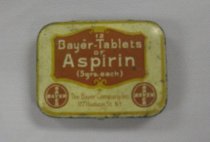 Bayer Aspirin Tin, 12 Tablet Size