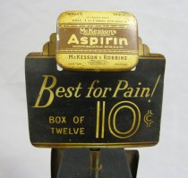 McKesson's 12 Tablet Aspirin Tin Dispenser