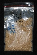 Lexan Pellets in Plastic Bag