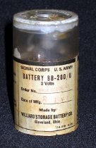 Willard Lead-Acid Storage Battery, Military Type
