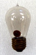 General Electric Carbon Filament Incandescent Light Bulb, 20 watt, 115 volts