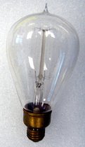 General Electric National Mazda Drawn Tungsten Filament Incandescent Light Bulb