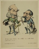 "Air connu (musique d'Offenbach) Voici le SABRE! (ter) de MON ONCLE tu peux le mettre à ton coté..."