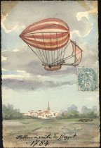 "Ballon a voile de Guyot / 1784"