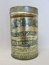 Can of Langlebert's Psyllium Seeds