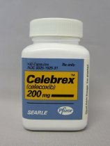 Bottle for Celebrex 200 milligram Non-steroidal Anti-inflammatory Medication