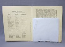 "INDA Reference Sampler Nonwoven Process and Product Fundamentals" Folder and Fabric Samples