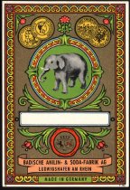 "BADISCHE ANILIN-&SODA-FABRIK AG LUDWIGSHAFEN AM RHEIN/Made in Germany"