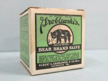 Container of "Groblewski's Bear Brand Salve"