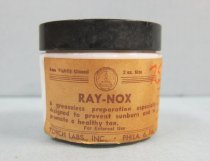 Container of "Ray-Nox" Sun Protectant