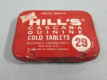 Hill's Cascara and Quinine Cold Tablets