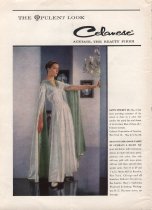 "THE OPULENT LOOK / Celanese / acetate, the beauty fiber"