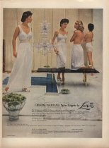 "Crystal Garland Nylon Lingerie by Luxite"