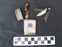 Thumb Lancet Set in Sterling Silver Case