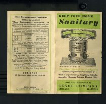 Cenol Formaldehyde Fumigator Instructions