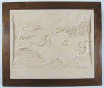 Bas Relief - Keys of Basil Valentine