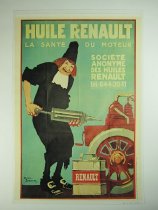 Huile Renault Poster