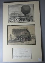 Ascension du "Pole Nord," La sieste sons la nacelle, 28 Juin 1869
