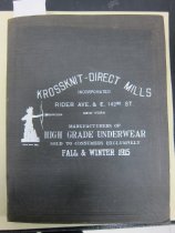 Krossknit-Direct Mills/Incorporated/River Ave. & E. 142nd St./New York/ Manufacturers of/High Grade Underwear/Sold to Consumers Exclusively/Fall & Winter 1915