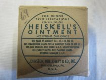 Container of "Heiskell's Ointment"
